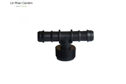 Tê ren ngoài 27mm ra ống PE 16mm